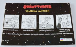 Robottimies valmiina lähtöön