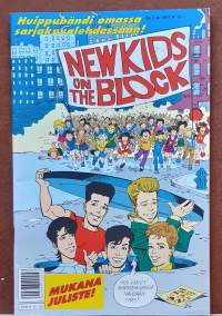 Superbändi sarjakuvana - New Kids on the Block 2/1991.   (Sarjakuvalehti, sopiva keräilykappaleeksi)
