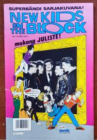 Superbändi sarjakuvana - New Kids on the Block 1/1991.    (Sarjakuvalehti, sopiva keräilykappaleeksi)