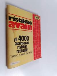 Ristikkoavain : yli 4000 avainsanaa ristikon ratkojalle