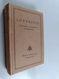 Lukemisto : uudempaa suomalaista kirjallisuutta