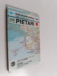 Karjalan kannas 1938-2003 Kartta 1:220 000 ; Pietari kaupungin kartta 1:48 000 : keskusta 1:14 000