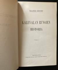 Kalevalan runojen historia