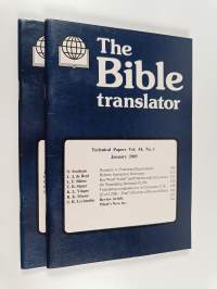 The bible translator - Technical papers vol. 54, No. 1 &amp; 3