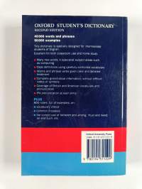 Oxford student&#039;s dictionary of current English