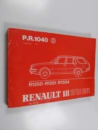 Renault 18 1979-1981 : R1350, R1351, R1354