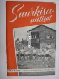 Suurkisauutiset 1955 nr 4 Naisten ja tyttöjen ohjelma. Miesten valio