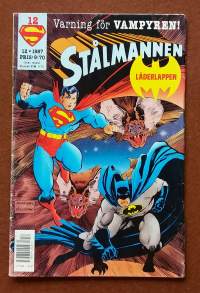 Stålmannen 12/1987 - Varning för Vampyren. (Sarjakuvalehdet, sopiva keräilykappaleeksi)
