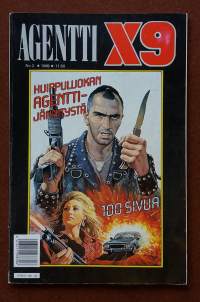 Agentti X9 2/1989.  (Sarjakuvat, sopiva keräilykappaleeksi))