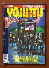 Yöjuttu 3/1989 - Liikkuva ruumisarkku. (Lehti, kauhu, kioskikirjallisuus, sopiva keräilykappaleeksi)