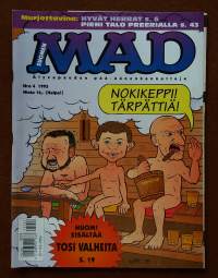 Suomen Mad 4/1995 - Nokikeppi tärpättiä. (Sarjakuvalehti)