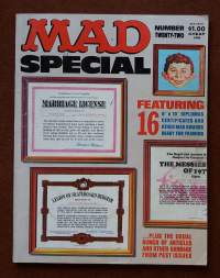 Mad  Special  22/1977 - Number Twenty-two. (Sarjakuvalehti, vintage)