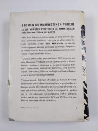 Suomen Kommunistinen Puolue ja sen vaikutus poliittiseen ja ammatilliseen työväenliikkeeseen, 1918-1928