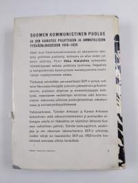 Suomen Kommunistinen Puolue ja sen vaikutus poliittiseen ja ammatilliseen työväenliikkeeseen, 1918-1928