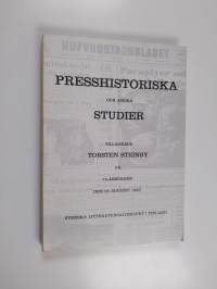 Presshistoriska och andra studier tillägnade Torsten Steinby på 75-årsdagen den 25 augusti 1983