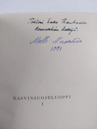 Kasvinsuojeluoppi : maatalouskouluja, maanviljelijöitä, kotipuutarhanhoitajia ja metsänomistajia varten 1-2 (tekijän omiste)
