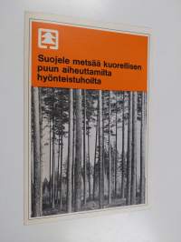 Suojele metsää kuorellisen puun aiheuttamilta hyönteistuhoilta