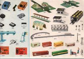 Jouef  -Rautatiepienoismalli kuvasto v. 1960