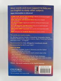 Oxford Student&#039;s Dictionary for learners using english to study other subjects