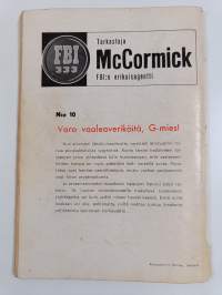 Tarkastaja McCormick 10/1963
