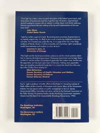 Thickening Government : Federal Hierarchy and the Diffusion of Accountability
