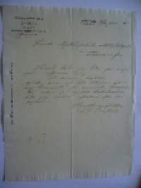 Albert Karlovich Enkel Pietari 15/28.01.1915 -asiakirja