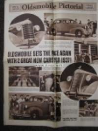 Oldsmobile pictorial news 1937 -myyntiesite