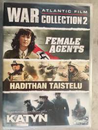 Atlantic Film War Collection 2 -  Female agents - Hadithan taistelu -Katyn (3 DVD) DVD - elokuva