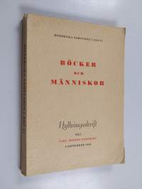 Böcker och människor : hyllningsskrift till Carl-Rudolf Gardberg 9 september 1958