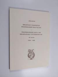 Helsingin yliopiston professorien rouvat ry. - professorsfruarna vid Helsingfors universitet rf. 40 vuotta : 1950-1990