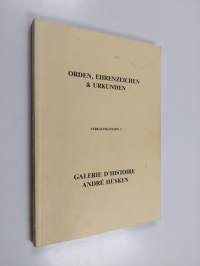 Orden, Ehrenzeichen &amp; Urkunden : Verkaufskatalog 3