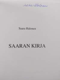 Saaran kirja (signeerattu)