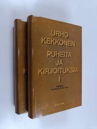 Puheita ja kirjoituksia 1-2 : Puheita vuosilta 1936-1956 ; Puheita presidenttikaudelta 1956-1967