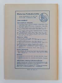 Historiallinen aikakauskirja vuosikerta 1949 (1-4)