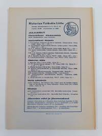 Historiallinen aikakauskirja vuosikerta 1948 (1-4)