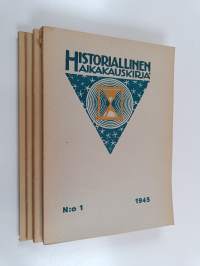 Historiallinen aikakauskirja vuosikerta 1945 (1-4)