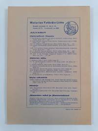 Historiallinen aikakauskirja 1/1951