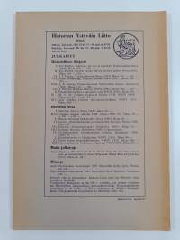 Historiallinen aikakauskirja 1/1956