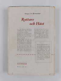 Ryttare och häst
