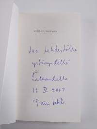 Meillä Euroopassa : juhlakirja professori Päivi Setälälle 20.1.2003 (signeerattu, omiste)
