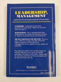 Leadership, management and the five essentials for success