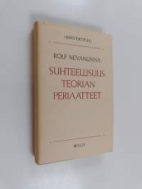 Suhteellisuusteorian periaatteet