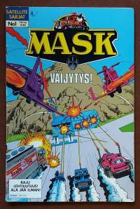 Satellite-sarjat - Mask 1/1987.  (Sarjakuvat)