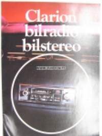 Clarion bilradio / bilstereo -myyntiesite