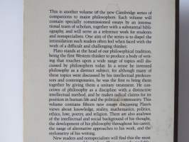 The Cambridge Companion to Plato