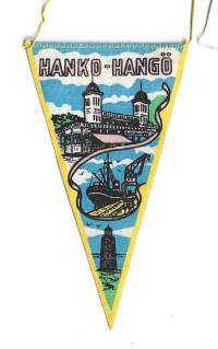 Hanko  - matkailuviiri  viiri  n 15x10 cm