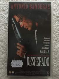 &quot; DESPERADO &quot;   - VHS- Antonio Banderas, Joaquim de Almeida, Quentin Tarantino, Salma Hayek, Steve Buscemi.