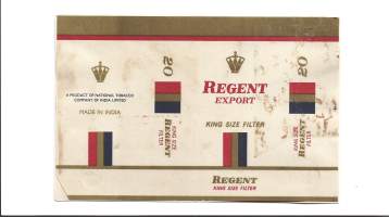 Regent Export   - tupakkaetiketti