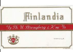 Finlandia  - tupakkaetiketti