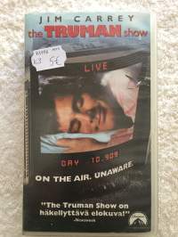 &quot; The Truman Show &quot;   - VHS -  /   Ed Harris, Holland Taylor, Jim Carrey, Laura Linney, Natascha McElhone, Noah Emmerich